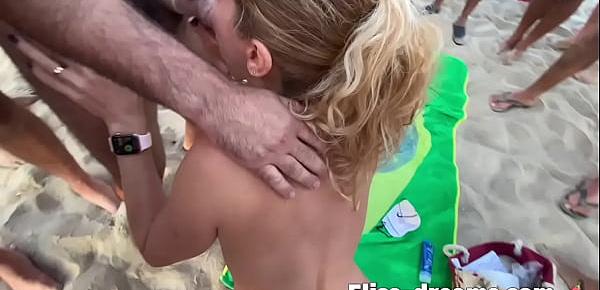  Sex with random guys at beach